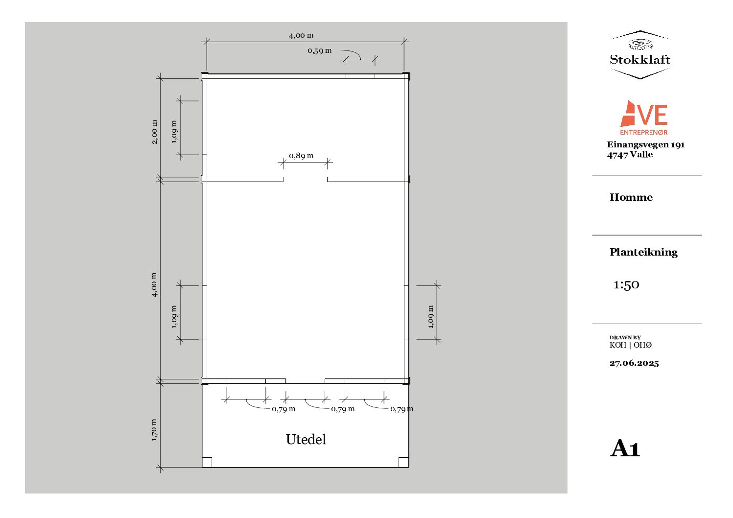 Layout Homme4 Planteikning a1