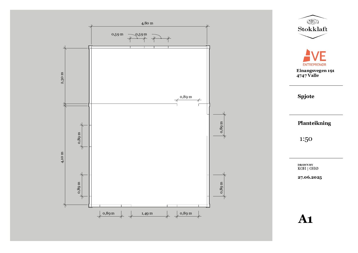Layout Spjote planteikning a1